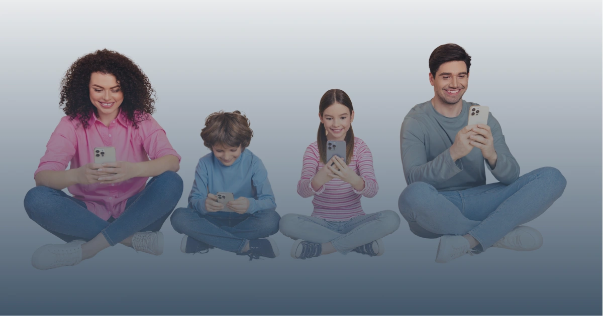 família conectada na era digital